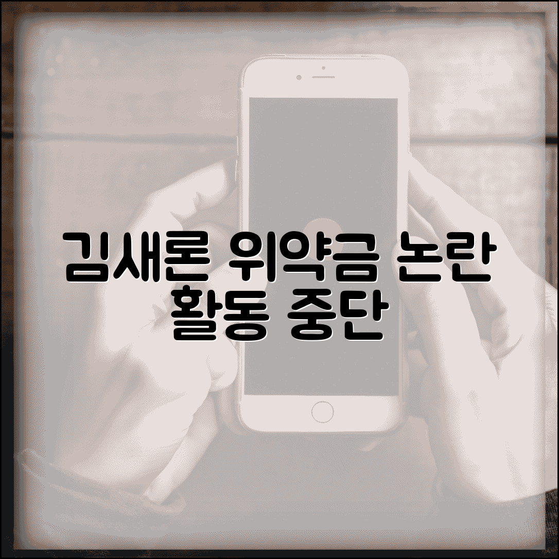 김새론 위약금 논란 총정리 | 활동 중단 계약 분쟁 및 법적 해결 과정