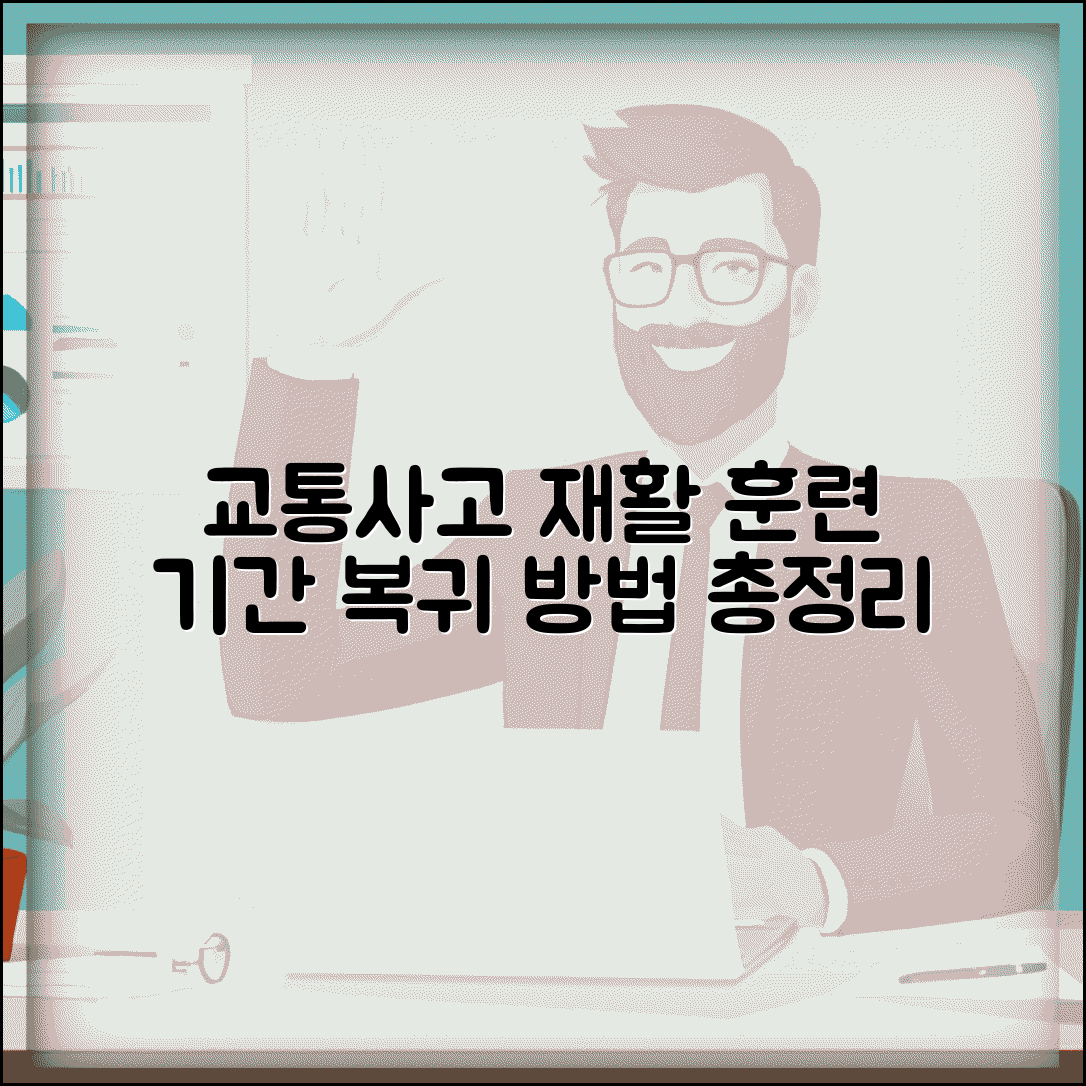 교통사고 직업 재활 훈련 기간 | 복귀 훈련 소요 시간, 방법, 조건 총정리